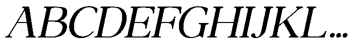Qatarist Semi Expanded Slanted Font UPPERCASE