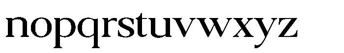Qatarist Semi Expanded Font LOWERCASE