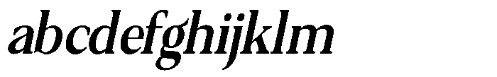 Qatarist SemiBold ExtraCondensed Slant FONT