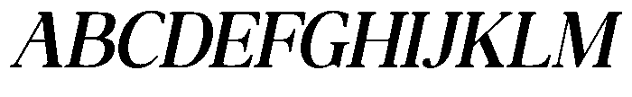 Qatarist SemiBold SemiCondensed Slant Font UPPERCASE