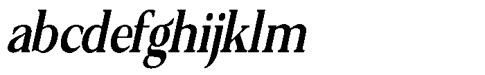 Qatarist SemiBold UltraCondensed Slant FONT