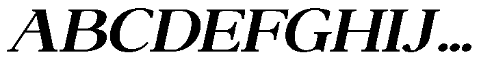 Qatarist SemiBold UltraExpanded Slant Font UPPERCASE
