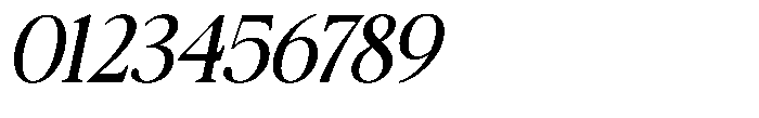 Qatarist Slanted Font OTHER CHARS