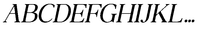Qatarist Slanted Font UPPERCASE