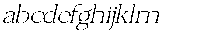 Qatarist Thin Expanded Slanted FONT