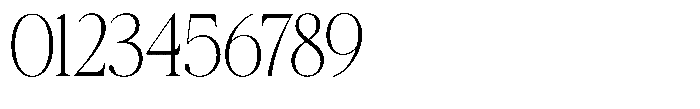 Qatarist Thin Semi Condensed Font OTHER CHARS
