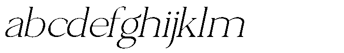 Qatarist Thin Semi Expanded Slanted FONT