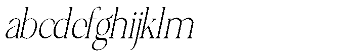 Qatarist Thin Ultra Condensed Slanted FONT