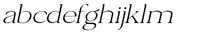 Qatarist Thin Ultra Expanded Slanted FONT