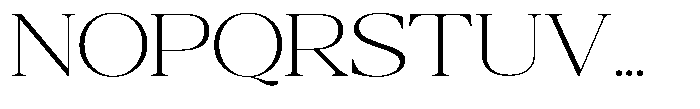 Qatarist Thin Ultra Expanded Font UPPERCASE