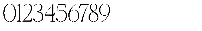 Qatarist Thin Font OTHER CHARS