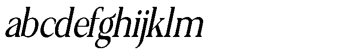 Qatarist Ultra Condensed Slanted FONT
