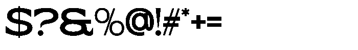Qatteo Regular Font OTHER CHARS