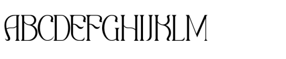 Qaugherty Regular Font UPPERCASE