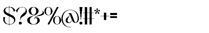 Qaveria Font OTHER CHARS