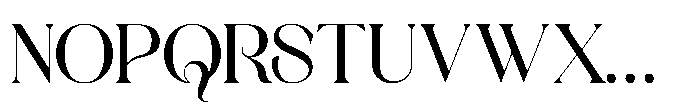 Qaveria Font UPPERCASE
