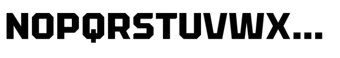 QB One Bold Condensed Font UPPERCASE