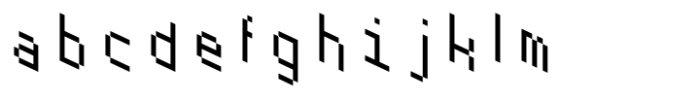 Qbig Regular Font LOWERCASE