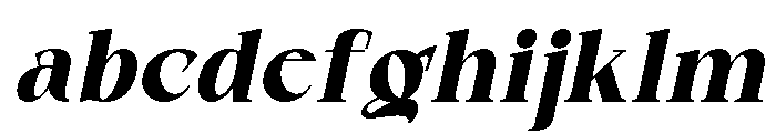 Qelvora Black Italic FONT
