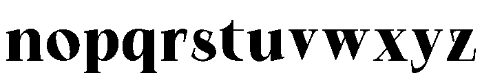 Qelvora Black Font LOWERCASE