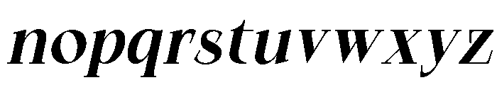 Qelvora Bold Italic Font LOWERCASE
