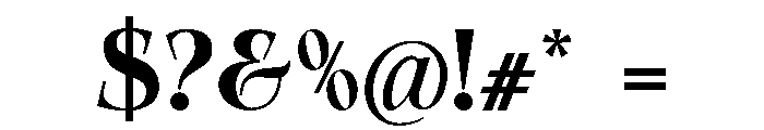 Qelvora Extra Bold Font OTHER CHARS