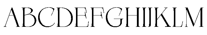 Qelvora Light Font UPPERCASE