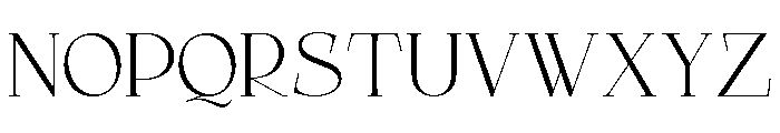Qelvora Light Font UPPERCASE