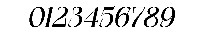 Qelvora Medium Italic Font OTHER CHARS