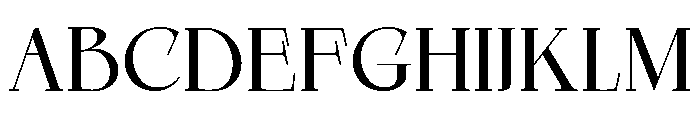 Qelvora Medium Font UPPERCASE