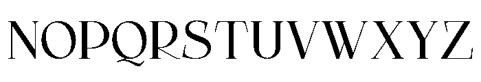 Qelvora Medium Font UPPERCASE