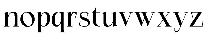 Qelvora Medium Font LOWERCASE