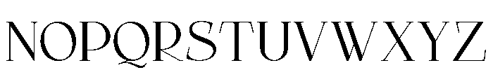 Qelvora Regular Font UPPERCASE