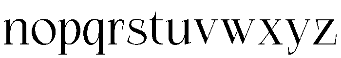 Qelvora Regular Font LOWERCASE