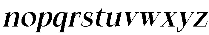 Qelvora Semi Bold Italic Font LOWERCASE