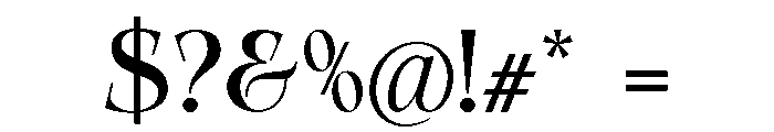 Qelvora Semi Bold Font OTHER CHARS