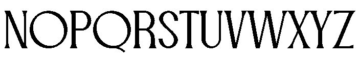 Qeogoos Font UPPERCASE