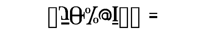 Qerdith Normal Regular Font OTHER CHARS
