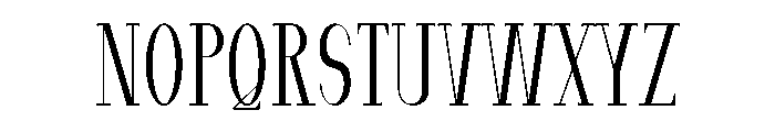 Qezatex Font UPPERCASE