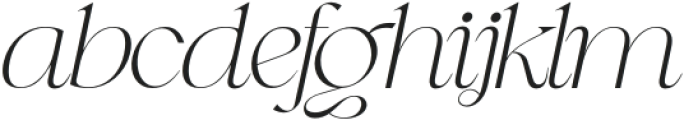 QESTERO Italic otf (400) Font LOWERCASE