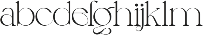 QESTERO Regular otf (400) Font LOWERCASE