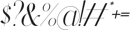 Qe Laurenty Italic otf (400) Font OTHER CHARS