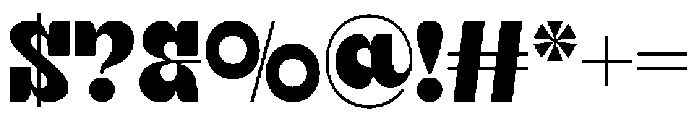 Qebica Regular otf (400) Font OTHER CHARS