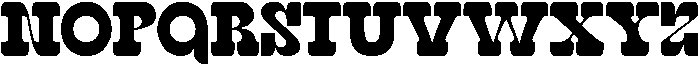 Qebica Regular otf (400) Font UPPERCASE