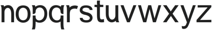 Qefaro Algefar Regular otf (400) Font LOWERCASE