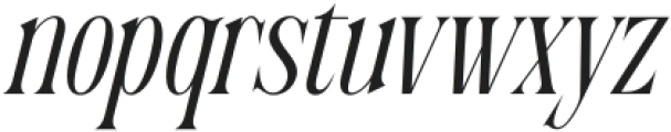 Qehanst Italic otf (400) Font LOWERCASE