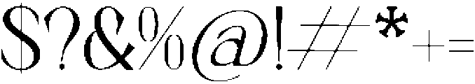 Qeilgera otf (400) Font OTHER CHARS