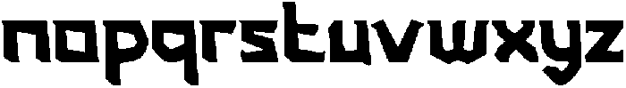 QelandSaigh-Regular otf (400) Font LOWERCASE