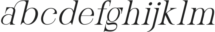 Qelenta Italic otf (400) FONT