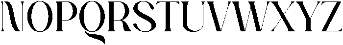 Qelgin Regular otf (400) Font UPPERCASE
